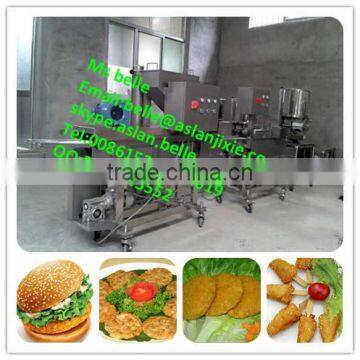 automatic Hamburger patty production line/burger patty making machine