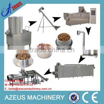 Automatic Twin Screw Fish Feed Pellet Equipment