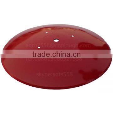 Plain round Disc Blade red colour