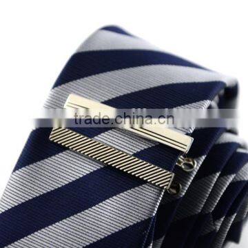 MEN'S TIE PIN IN SILIVER COLOR WITH 2 LINES DESIGN