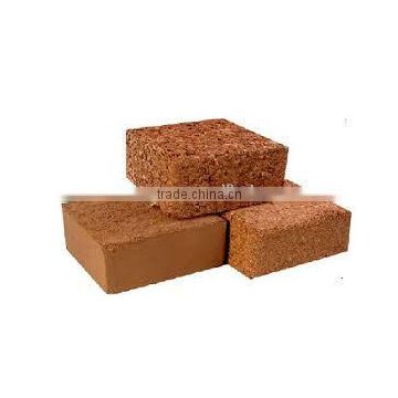 Coir Coconut Peat Husk Chips Blocks