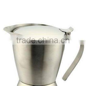 Double walls stainless steel gravy boat