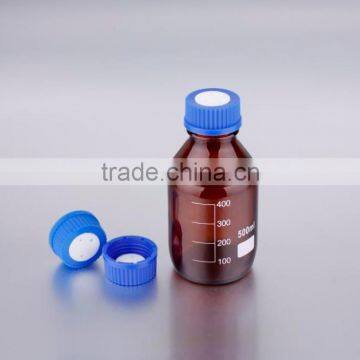 500ml mobile phase glass bottle for solvent