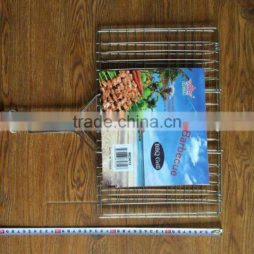 Wholesale Hot Sell High Quality Stainless Steel Mesh Bbq Grill With Long Handle for Bbq photo-5
