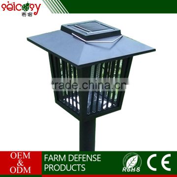 Automatic photoreceptor function durable solar mosquito killer lamp