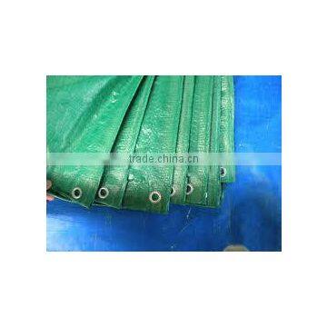 silver green blue woven fabric pe tarpaulin