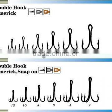 Limerick wholesale Cheap Double fishing hooks