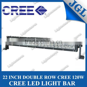 LED Light Bar 21.'' Dual Row Die-cast Aluminum 120w cree offroad led light bar 5000k for truck JEEP SUV ATV