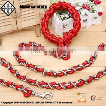 Pet Products Wholesale Nylon & Mental Hand Frees Dog Leash and Collar photo-2