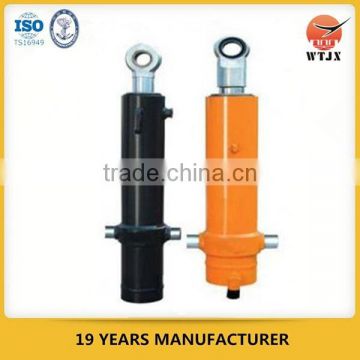 top mounted side-dumping telescopic hydraulic cylinder for dump truck