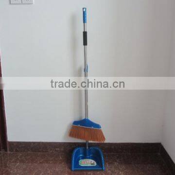 hot sale plastic broom and dustpan for floor cleaning