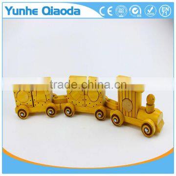 Colorful Wood Stocking Train Toys Geometrical Shape Blocks Education Gift photo-4