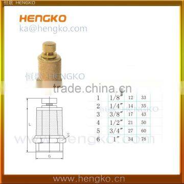 MS Sintered Brass Bronze Flow Control Silencer photo-3