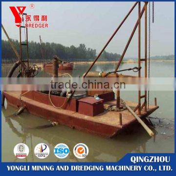 Small cutter suction sand dredger