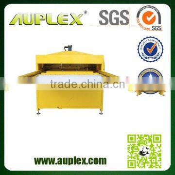 High Pressure 80x80cm Auto Air Operated Double Location/ Station Heat Transfer Press Mach photo-4