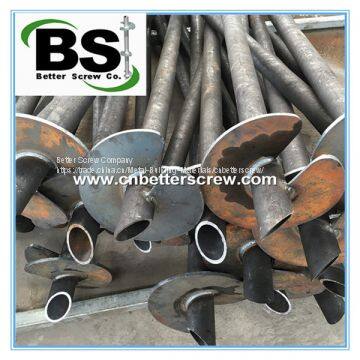 plain steel helical pile with best price