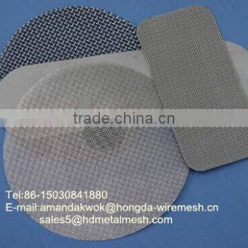 Stainless Steel Woven Wire Mesh Filter Disc Factory