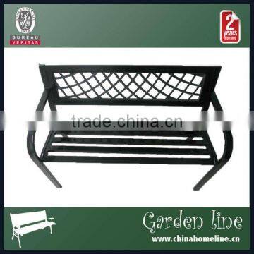 high quality garden / outdoor iron bench