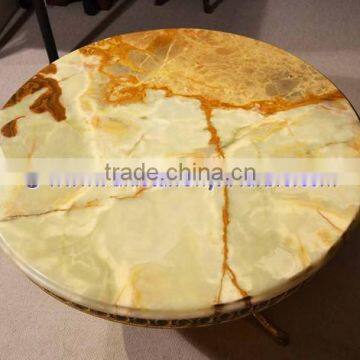 Wholesale Factory High Quality Custom Made MULTI GREEN ONYX TABLE TOPS COLLECTION photo-2