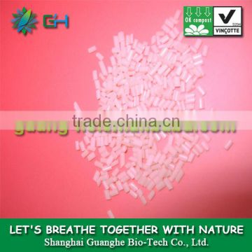 GH401 100% compostable polylactic acid pla resin for injection molding