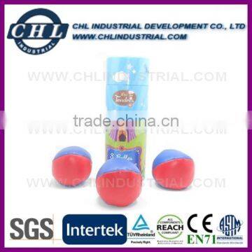 Paper tube packed juggling ball set manufacturer