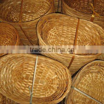 Bamboo basket bread basket fruit basket