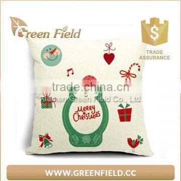 Christmas Pillow Cover Personalized Custom Washable Paper Pillowcase photo-2