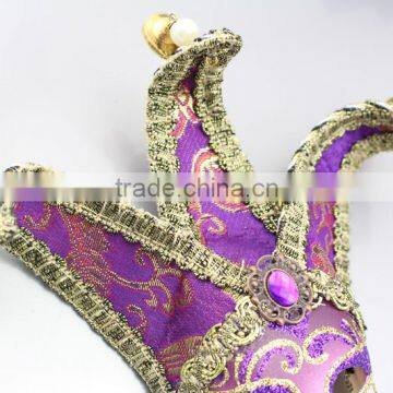 Luxury Gemstone Mini Masks Hand Drawing Venetian Masquerade Party Decoration photo-4