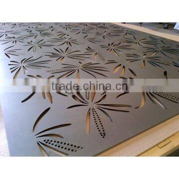 Architectural Laser Cut Curtain Walls Aluminum Perforated Facade Panle photo-2