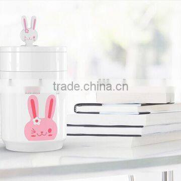 Office Gift Desktop Coffee Cup Rabbit Humidifier Mini USB Rabbit Humidifier Mute Air Treasure Humidifier photo-3
