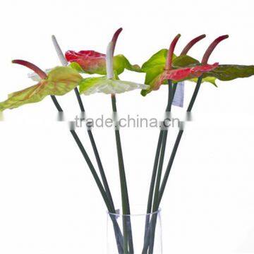 SJ1101584 High imitation decorative anthurium artificival flower