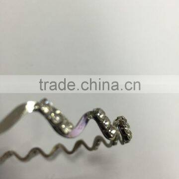 Rhinestone Wave Hairpin Hair Band Headband Accessories Hot Selling photo-2