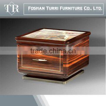 new coming nature italian marble top living room corner table for sale