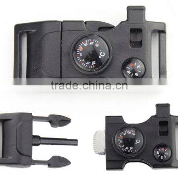 Multifunctional Cheap Paracord Whistle Buckle With Logo photo-2