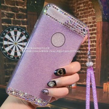 Promotion Gifts Silicone Cell Phone Case Diamond Mobile Phone Cases for IPhone7/7Plus/6/6s/6plus/6splus Tpu Soft Case photo-3