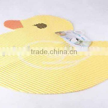 EVA anti slip duck shaped bathroom mat