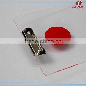 Wholesale Customize Office Stationery A3 A4 A5 Acrylic Plastic Clip Board With Metal Clip photo-2