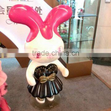Rabbit Cartoon Figure Mascot for Shopping Mall photo-3