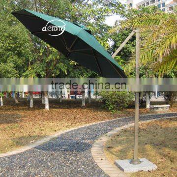 Home garden round small roma umbrella /360 degrees rotation patio sun umbrella/roma style sun parasol sale