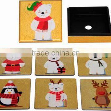 2016 Hot Sale Desktop Products MDF Cup Coaster, Cup Mat, Table Mat photo-3