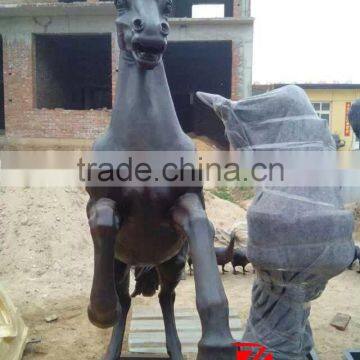 Bronze Jumping Horse Sculpture for Street Decoration photo-2