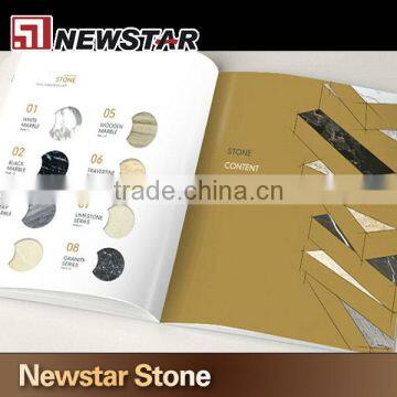 NewStar marble cheap catalogue printing 2017