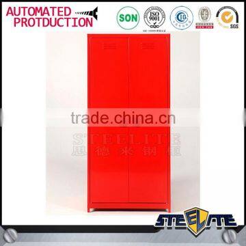 Steel Bedroom Cabinet Cheap Wardrobe Closet Design photo-5