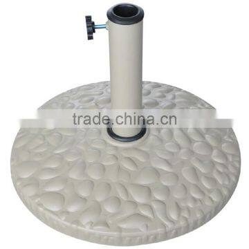 22Lbs White Color Garden Resin Sun Umbrell Base CP032-10
