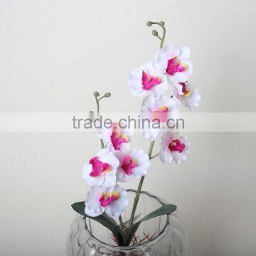 Fabric Butterfly Orchid Artificial Butterfly Orchid Flowers Landscaping Flowers photo-3