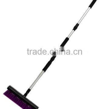 Long Handle Floor Cleaning Broom, Heavy Duty Soft Brush Garden Tools photo-2