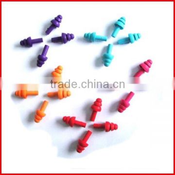 Soft waterproof Silicone Earplugs Reusable Ear Plug