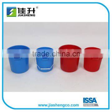 Plastic Cleaning Bucket With Spout and Metal Handle