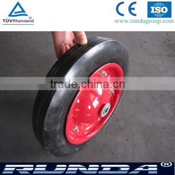 competitive price solid rubber wheel