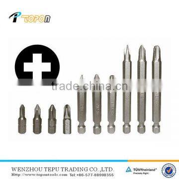 Hand tool phillips S2 steel various sizes screwdriver head bits from China